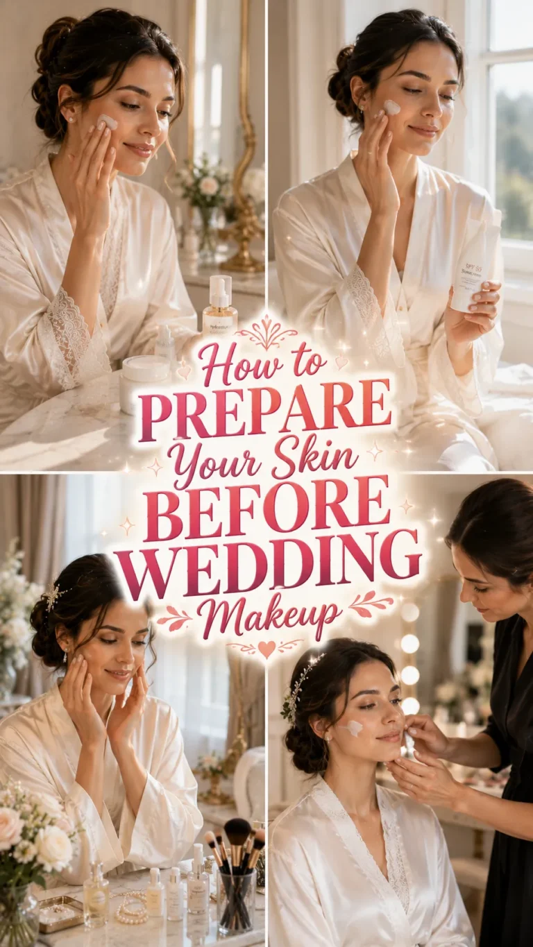 How to Prepare Your Skin Before Wedding Makeup