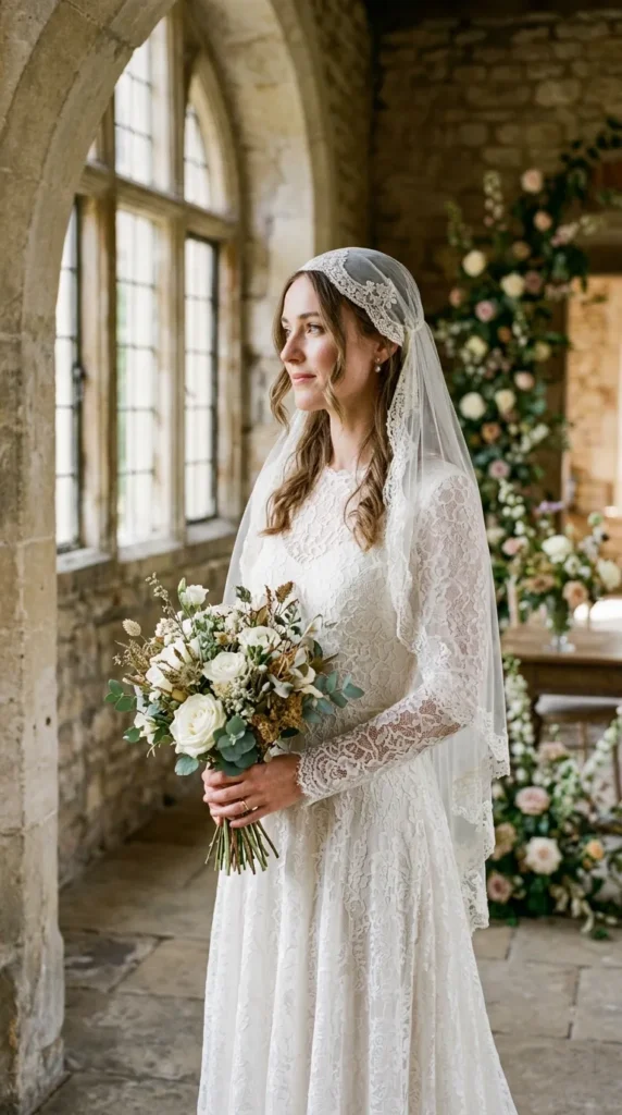 Juliet Cap Veil for Storybook Charm