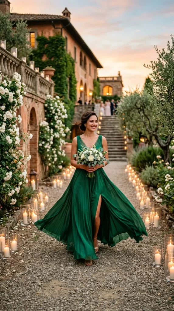 Let Emerald Green Define the Celebration