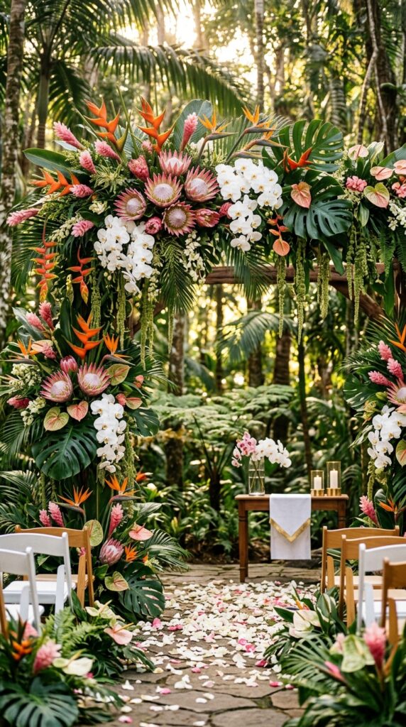 Let Tropical Flowers Grow Wild