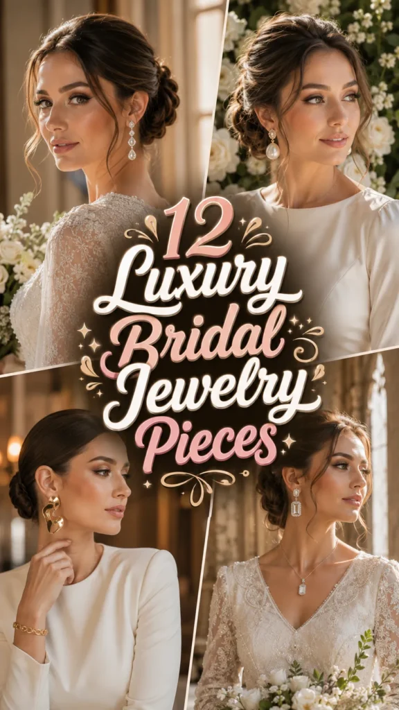 Luxury Bridal Jewelry Pieces Worth Every Pin