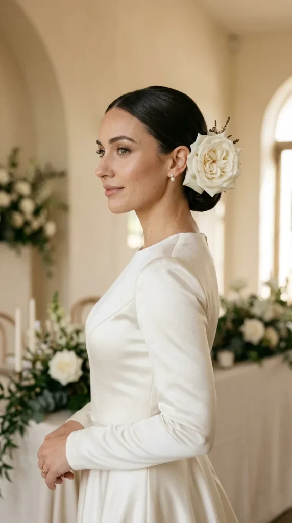 Make One Oversized Bloom the Hero of Your Hairstyle