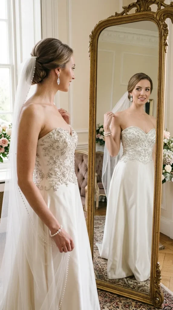 Match Your Jewelry to the Dress Details