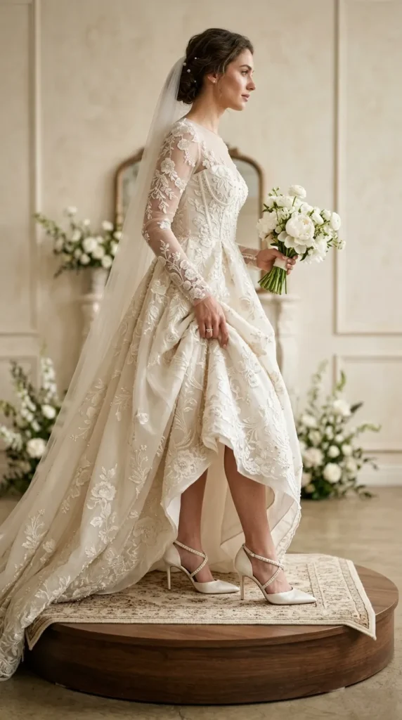Match Your Shoes to Your Wedding Dress