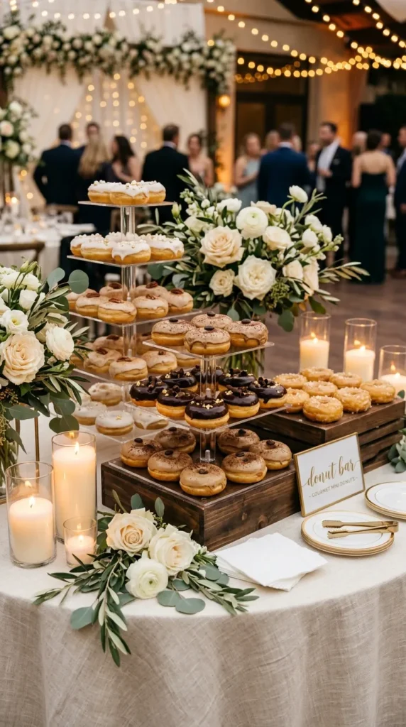 Mini Donuts with Elegant Glazes