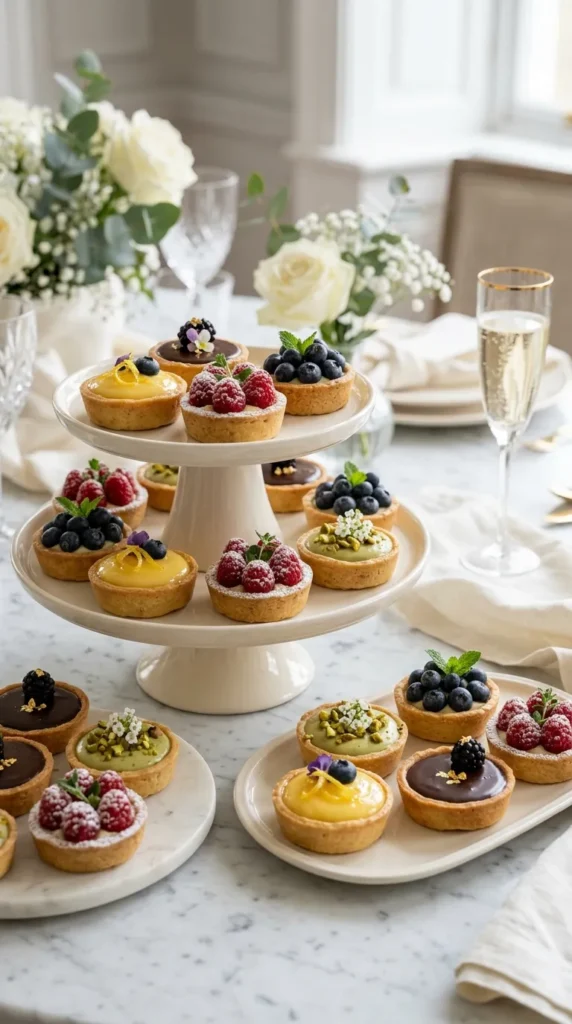 Mini Wedding Tart Collection