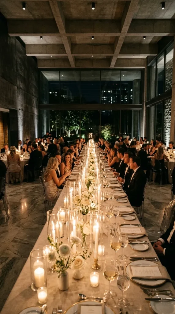Design a Modern Candlelit Reception