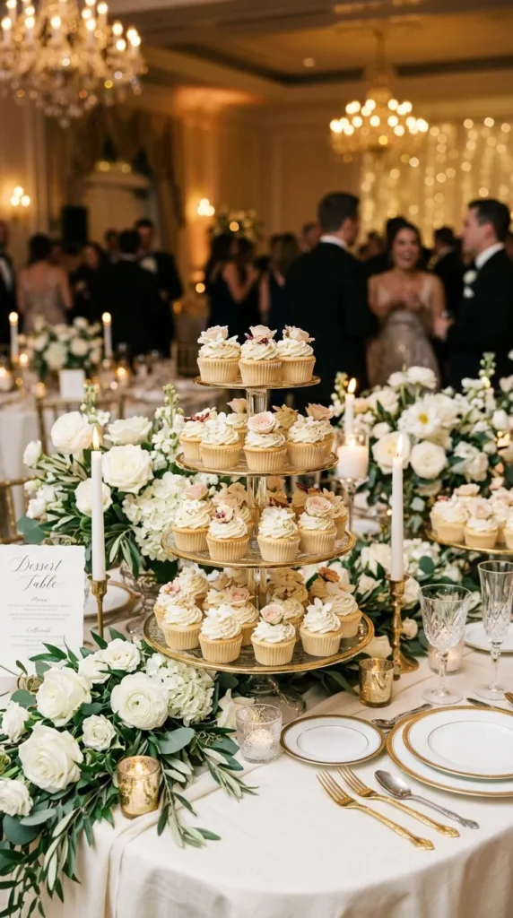 Petite Wedding Cupcakes