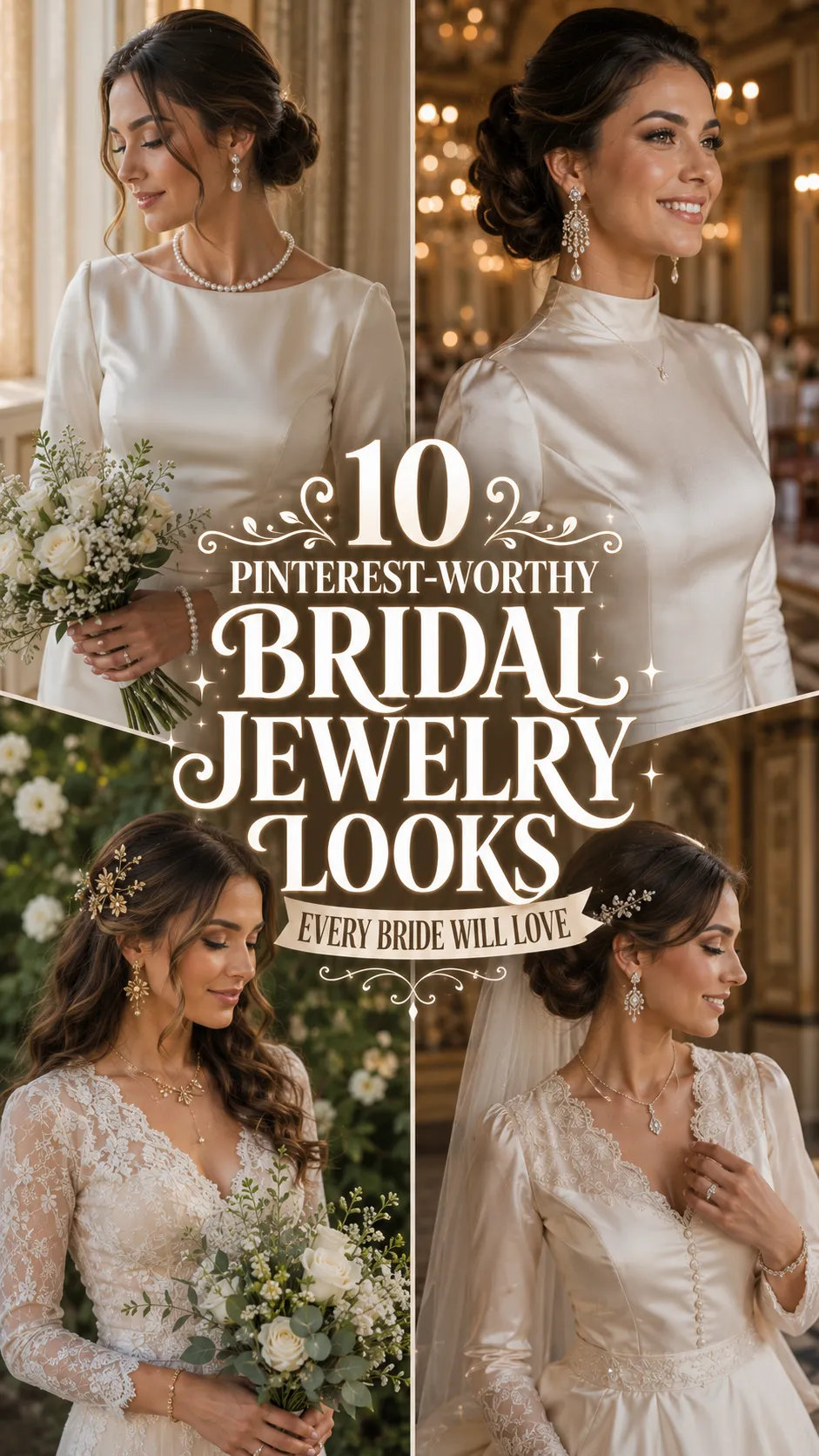 Pinterest-Worthy Bridal Jewelry Looks Every Bride Will Love