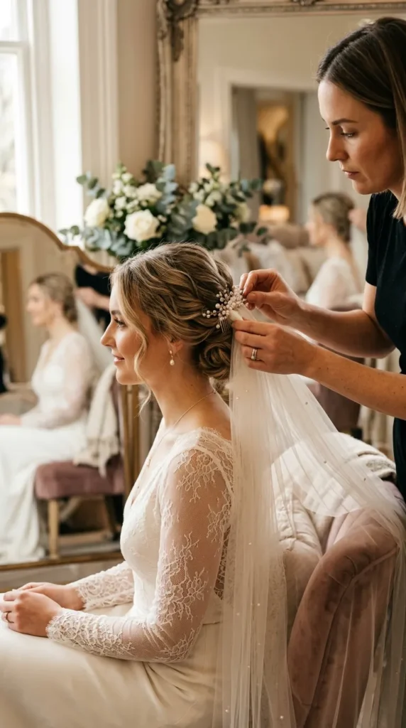Prepare for Your Veil and Accessories