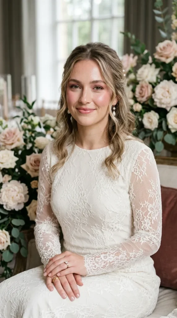 Rosy Dewy Bridal Makeup