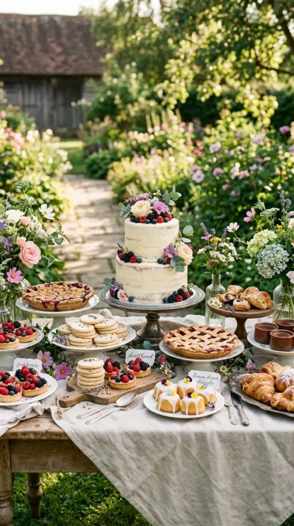 Serve a Homemade-Style Wedding Dessert
