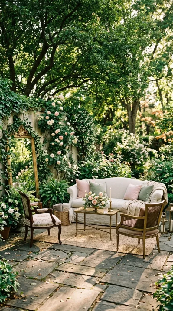 Set Up an Elegant Garden Lounge