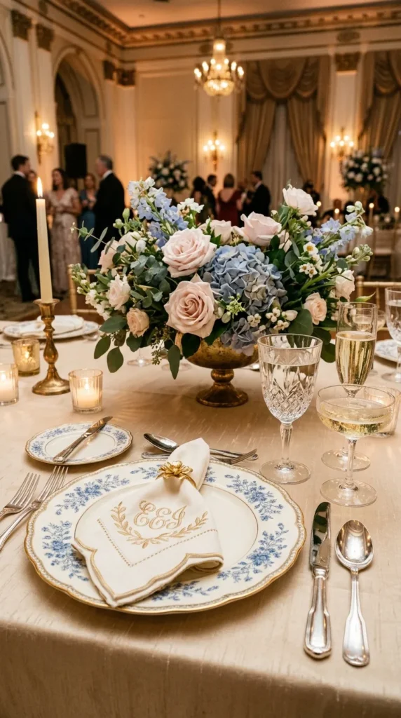 Style the Tables with Regency-Inspired Details