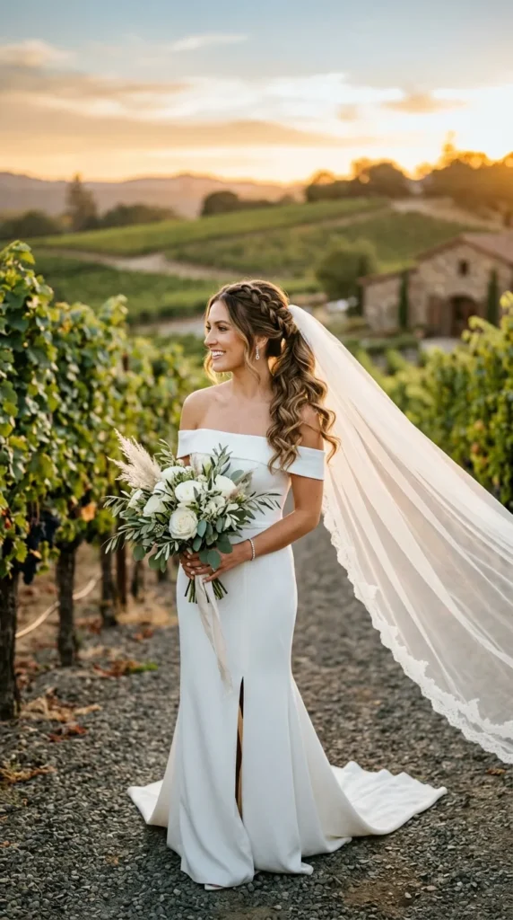 The Braided Ponytail That Redefines Modern Bridal Beauty