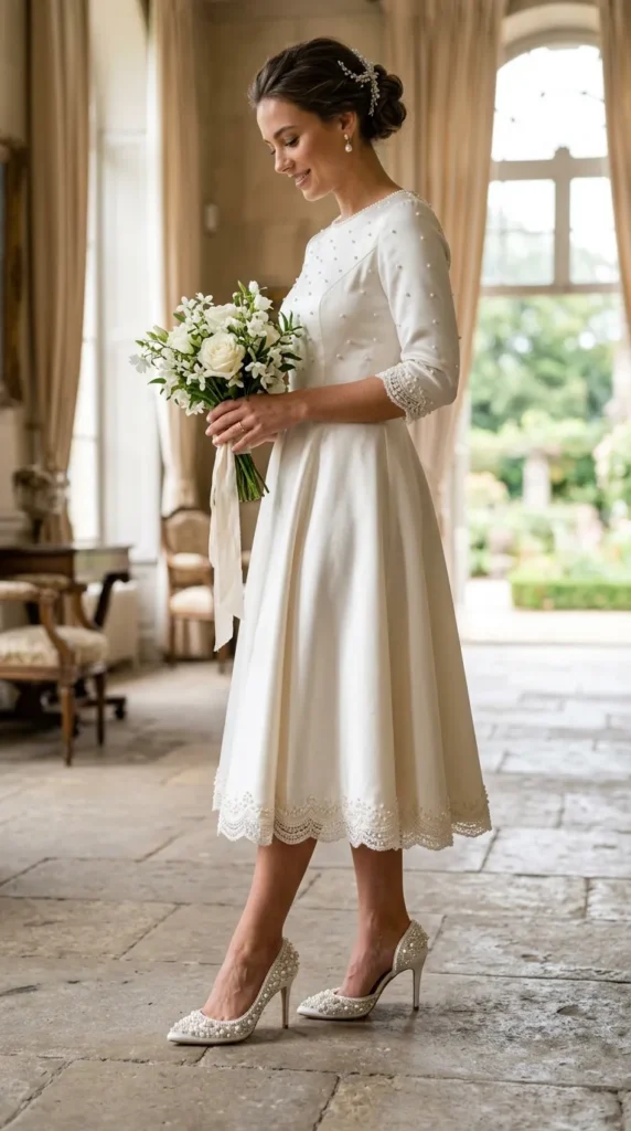 Try Pearl-Embellished Shoes
