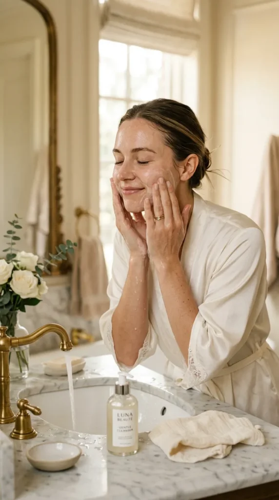 Use a Gentle Second Cleanse