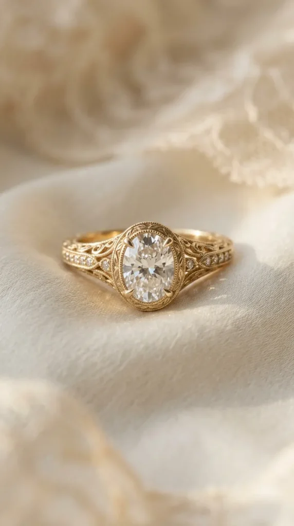 Vintage-Inspired Diamond Ring