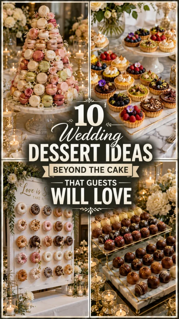 Wedding Dessert Ideas Beyond the Cake That Guests Will Love