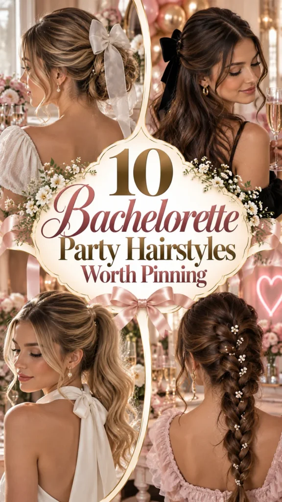 Bachelorette Party Hairstyles Worth Pinning