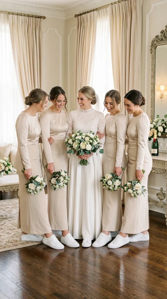 “Bride Tribe” Sneakers for the Whole Squad