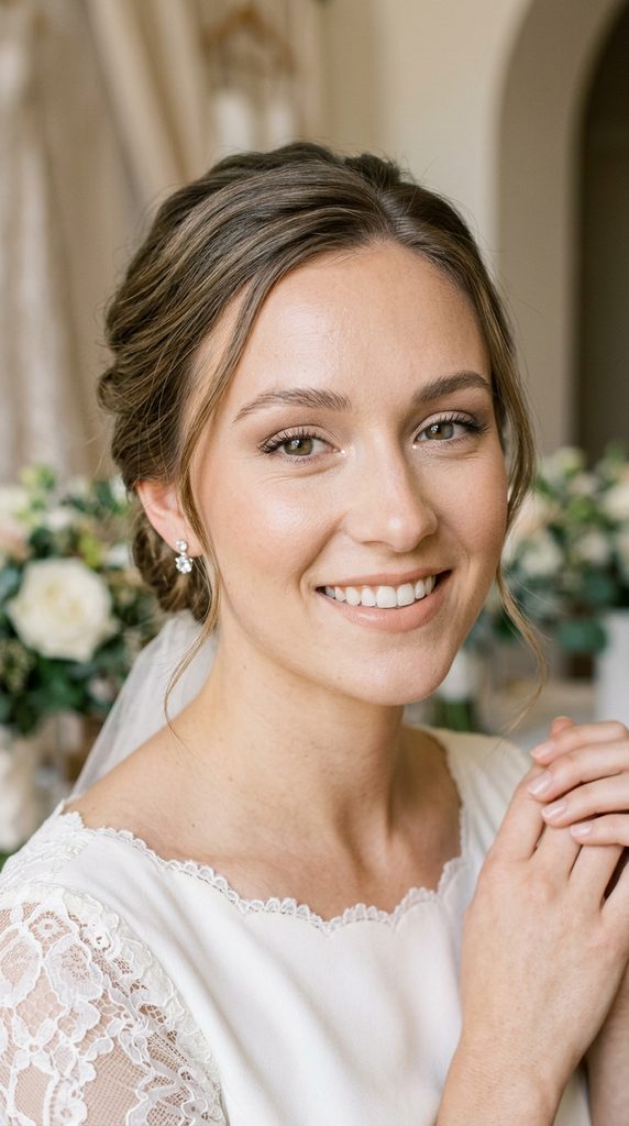 Champagne Inner Corners With Nude Makeup