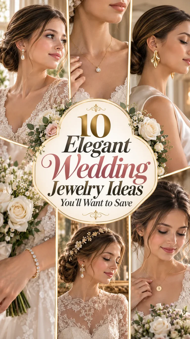 10 Elegant Wedding Jewelry Ideas You’ll Want to Save
