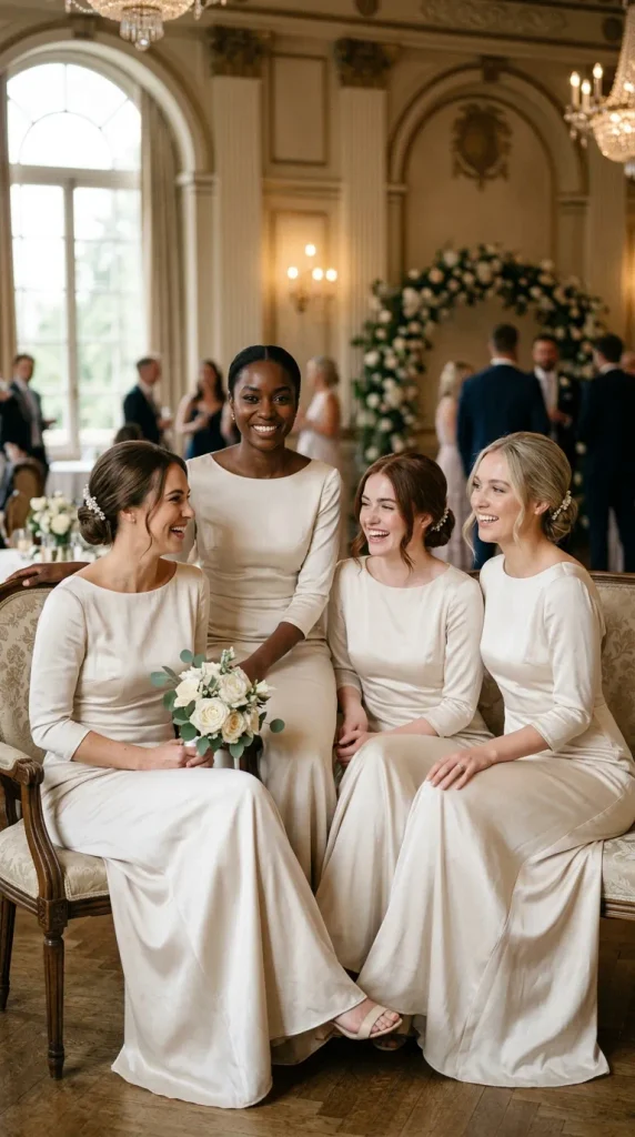 Classic Chignons With Matching Hair Accessories