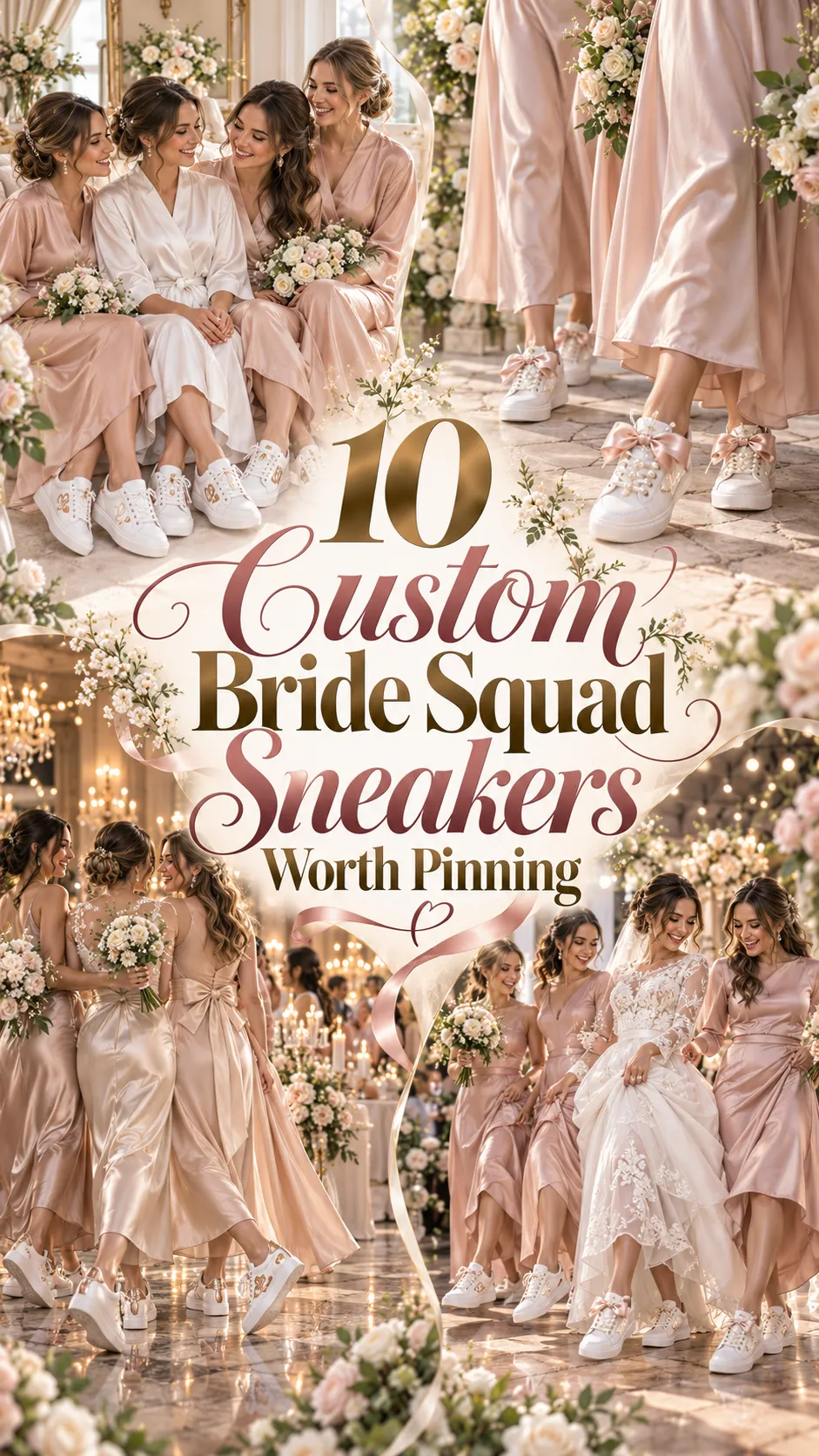Custom Bride Squad Sneakers Worth Pinning
