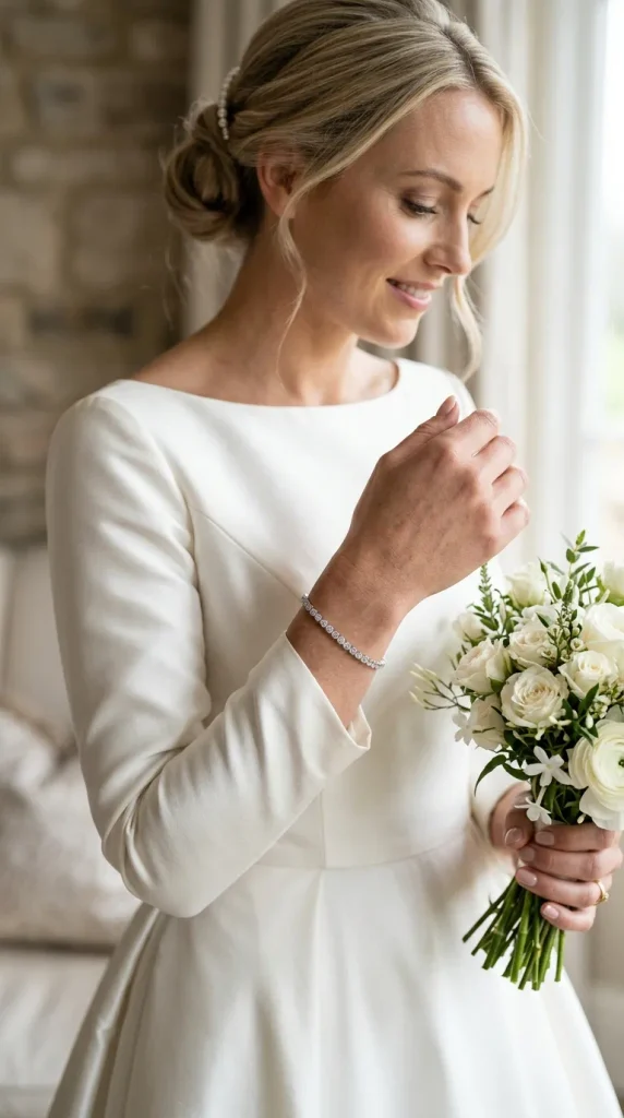 Delicate Tennis Bracelet for Quiet Sparkle