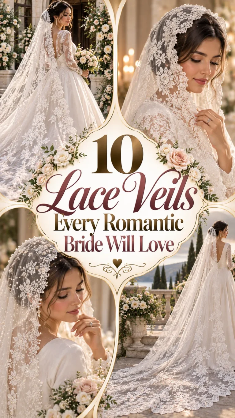 Lace Veils Every Romantic Bride Will Love