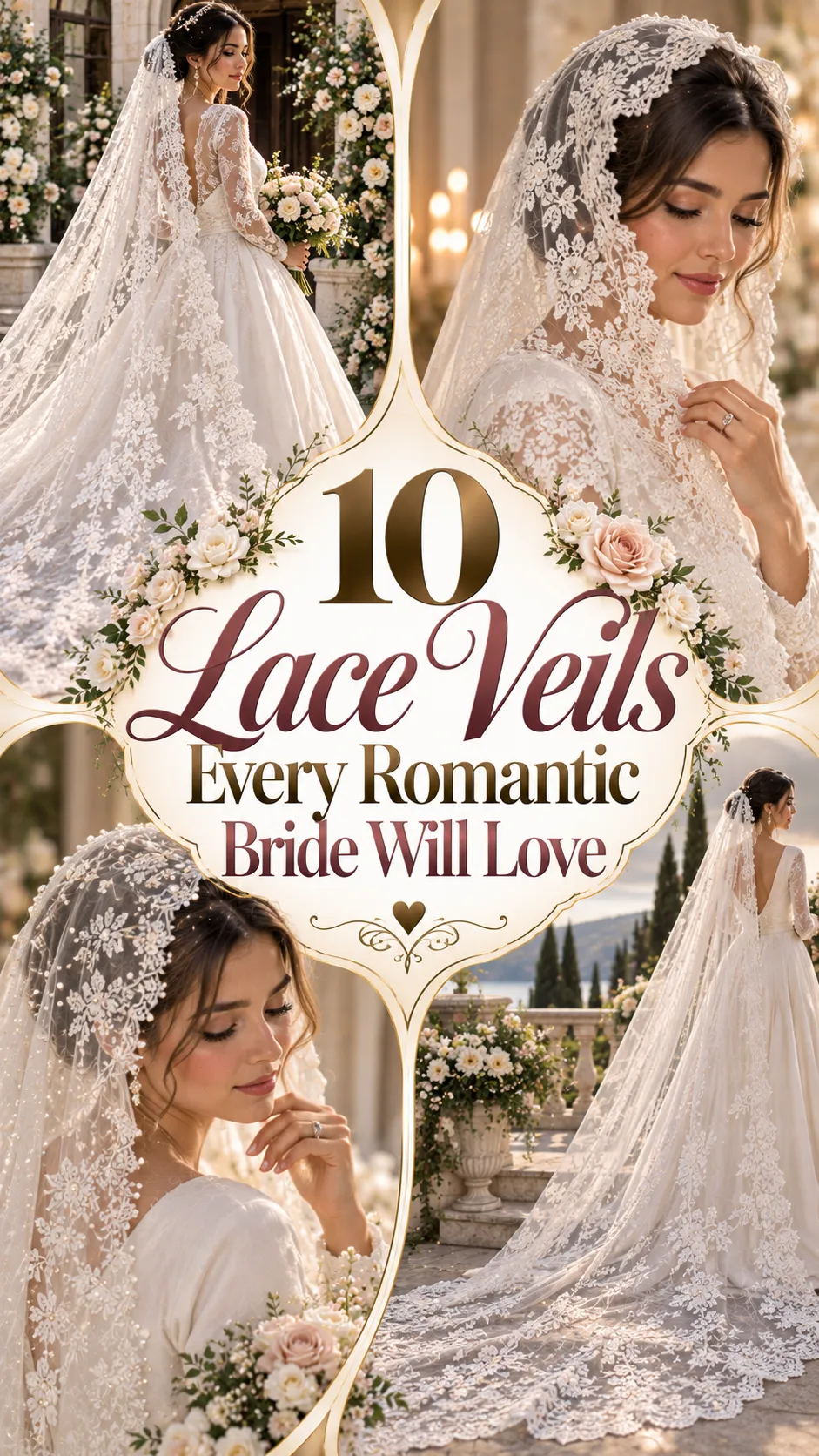 Lace Veils Every Romantic Bride Will Love