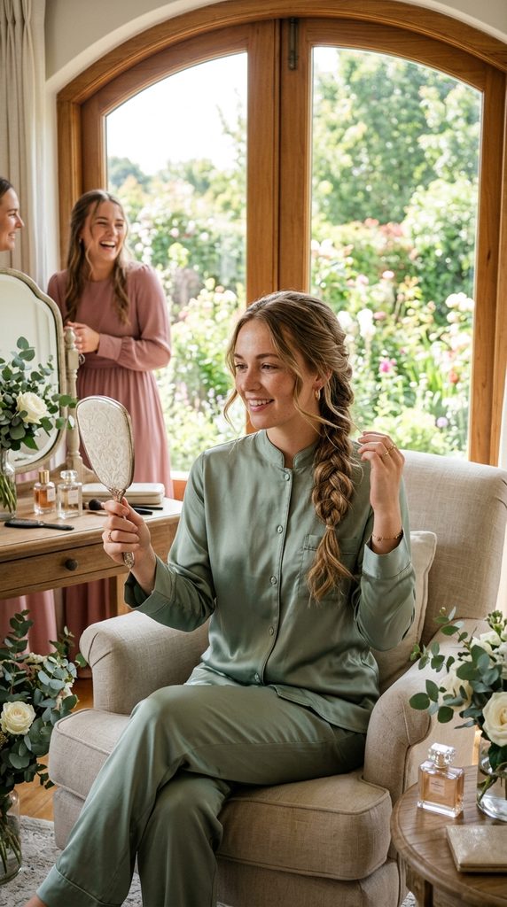Loose Textured Braids for a Relaxed Morning