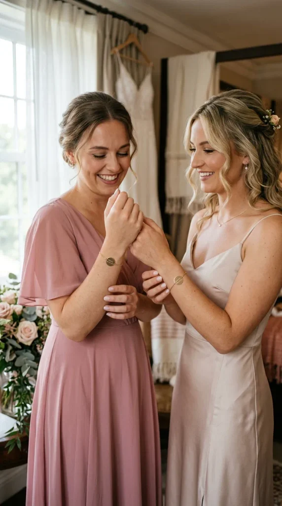 Matching Bracelets With Individual Engravings