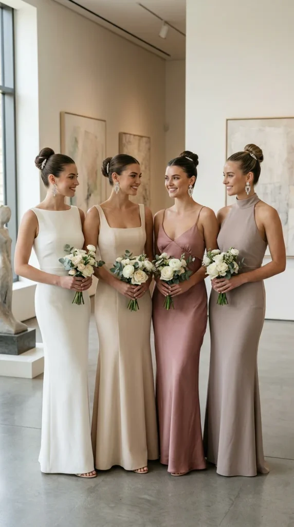 Sleek High Buns for a Fashion-Forward Look