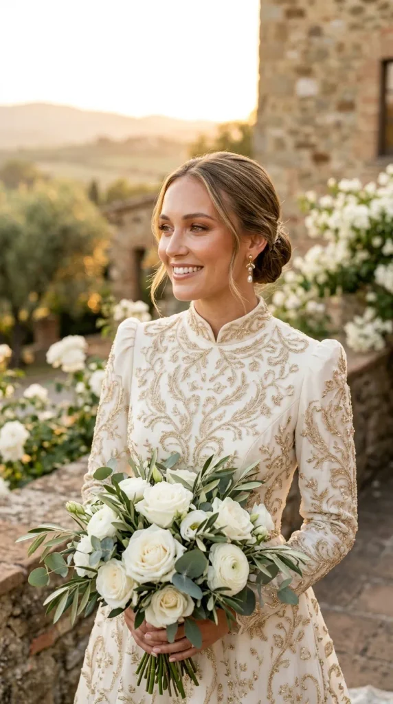 Soft Bronzed Glass Skin for a Warm Bridal Glow