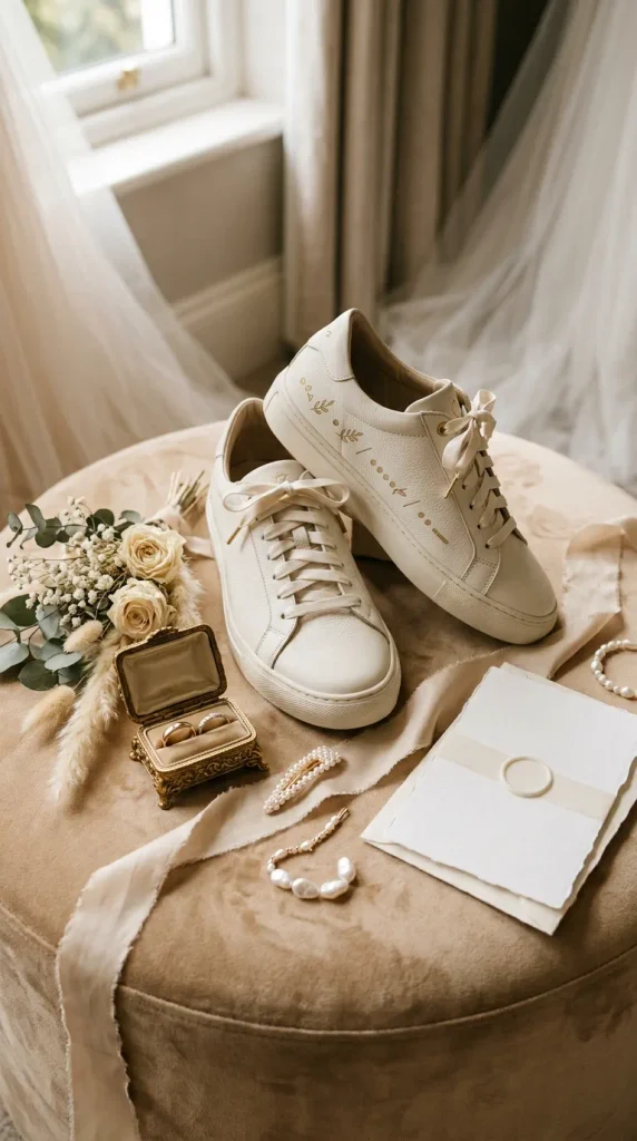 Wedding-Date Sneakers With a Meaningful Detail
