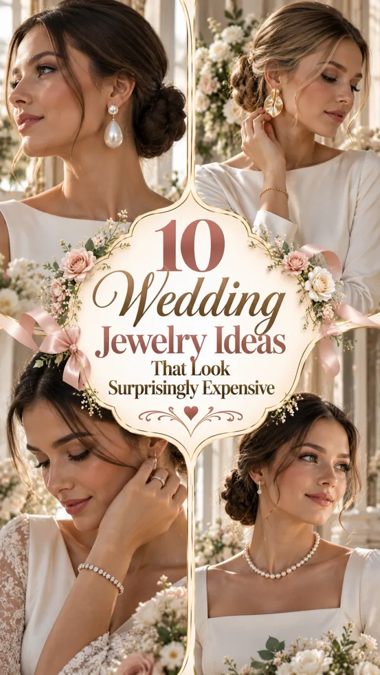 Wedding Jewelry Ideas That Look Surprisingly Expensive