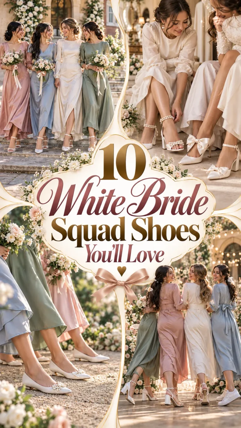 White Bride Squad Shoes You'll Love